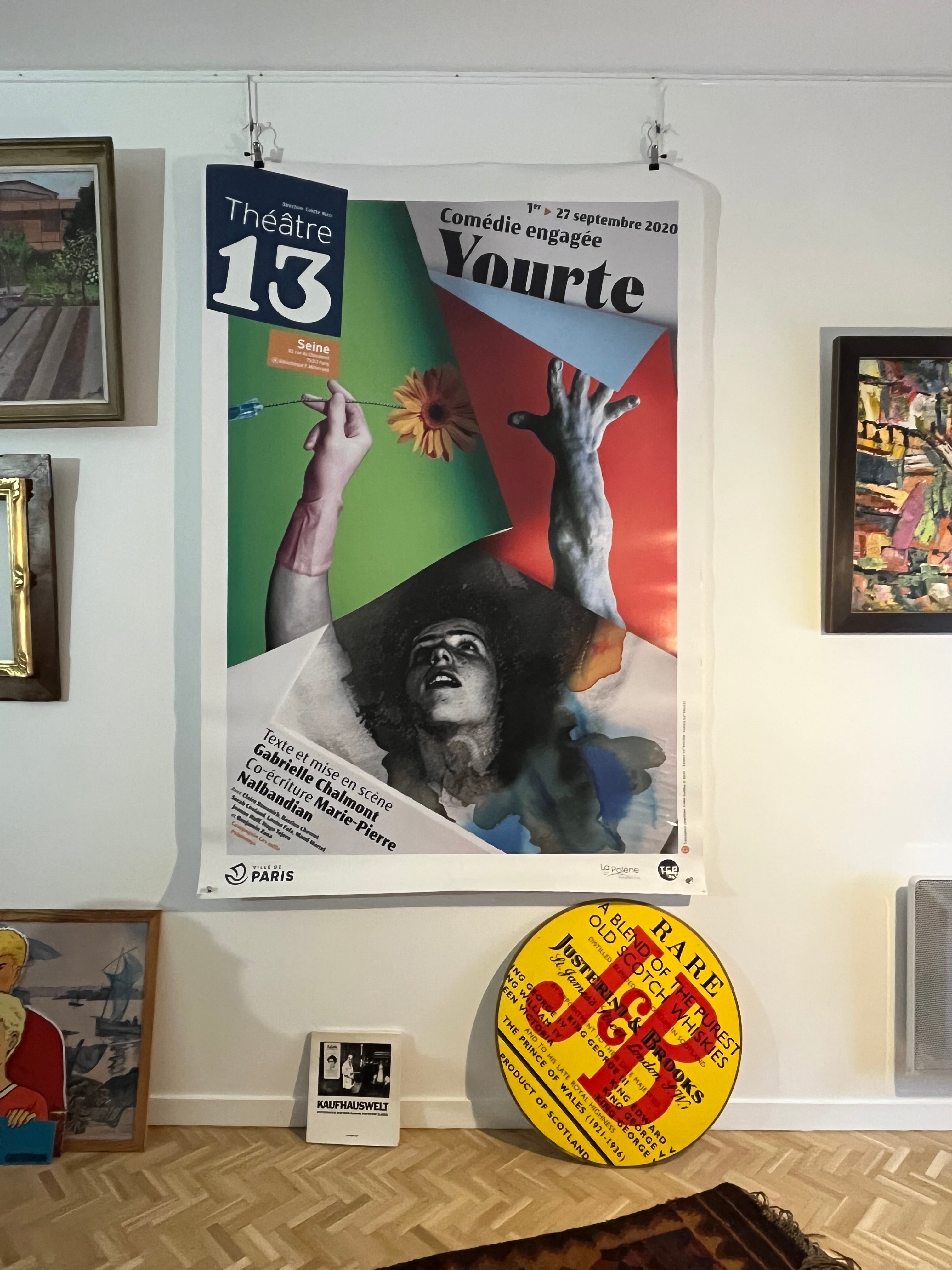 affiche 160x120 théâtral